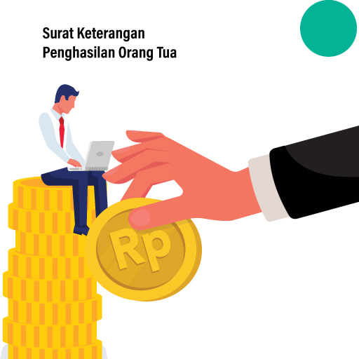 surat  keterangan  penghasilan orang tua