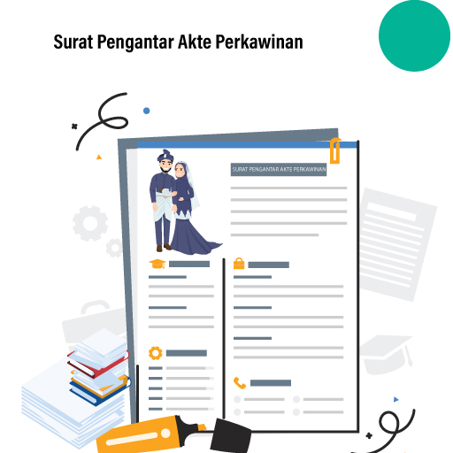 surat pengantar akte perkawinan