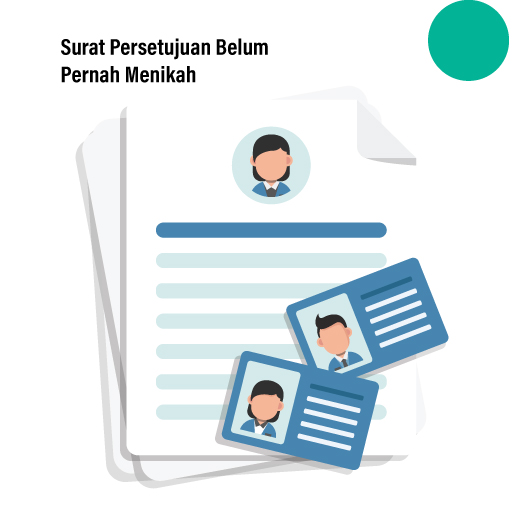 surat persetujuan mempelai/pengantin